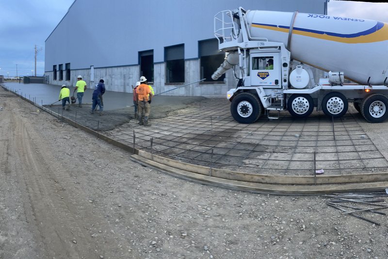 Commercial Concrete in Ogden